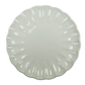 PIATTO PIANO CALIPSO AVORIO STONEWARE