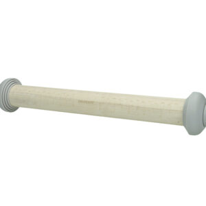 MATTARELLO REGOLABILE TORTORA RUBBER WOOD/PP