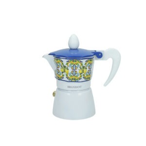 CAFFETTIERA CITRUS BLU 1 TAZZA ALLUMINIO