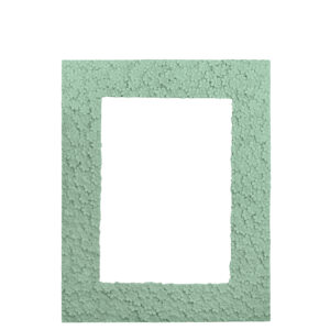 PORTAFOTO NONTISCORDARDIME VERDE ACQUA INT.13X18 POLIRESINA