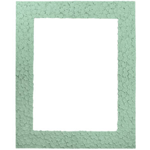 PORTAFOTO NONTISCORDARDIME VERDE ACQUA INT.18X24 POLIRESINA