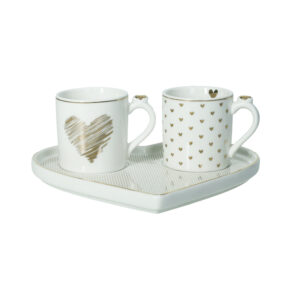TETE A TETE AMORE MIO RIGHE NEW BONE CHINA