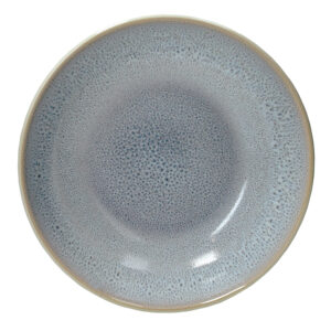 PIATTO FONDO MELANGE AVORIO STONEWARE