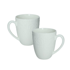 MUG DELIZIE SET 2 PZ NEW BONE CHINA