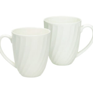 MUG CANETE' SET 2 PZ NEW BONE CHINA