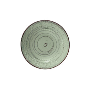 PIATTO FONDO SERENDIPITY VERDE STONEWARE