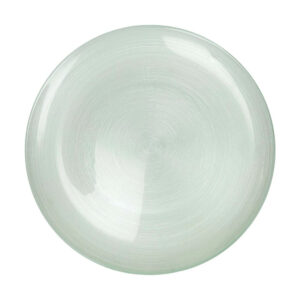 PIATTO ARES ACQUAMARINA VETRO CM D 32