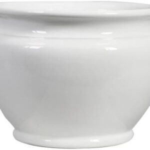 PORTAVASO BIANCO CERAMICA ø27x21 h