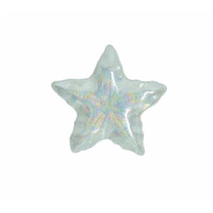 VASSOIETTO STELLA MADREPERLA VETRO CM 21