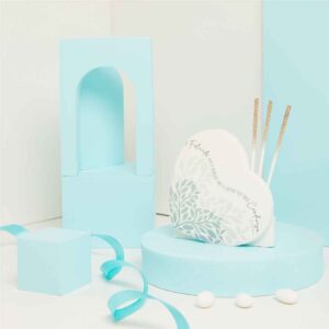 Diffusore forma cuore decorazioni verde