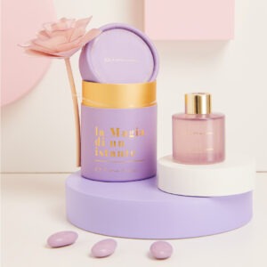 Diffusore Viola con Fiore