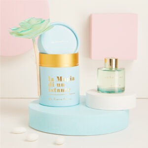 Diffusore Azzurro con Fiore