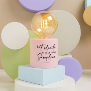 Lampada led rosa
