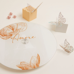 Vassoio girevole decorato “Amore”