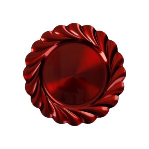 SOTTOPIATTO ONDA ROSSO SET 4 PZ PP