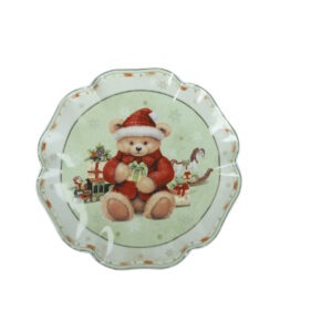 PIATTO PORTATA COCCOLE PORCELLANA