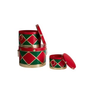 TAMBURO SET 3 PZ METAL