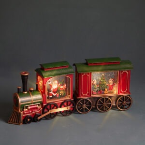 TRENO C/LED MUSICA E MOVIMENTO RESINA