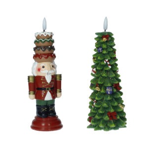 CANDELA LED FESTIVITY DISPLAY PARAFFINA 8 PZ