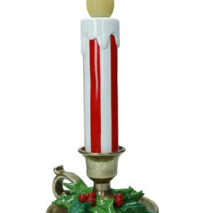 CANDELA CON BASE E MANICO C/LED RESINA