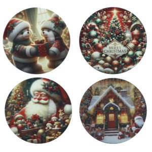 SOTTOPIATTO CHRISTMAS DECORI ASSORTITI PP