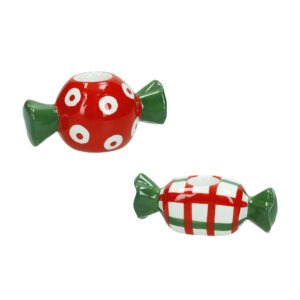 PORTACANDELA CARAMELLA SET 2 PZ DOLOMITE