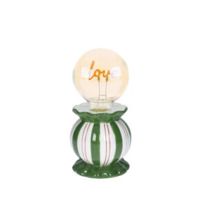 LAMPADA LOVE VERDE DOLOMITE/VETRO