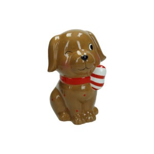 SALVADANAIO CAGNOLINO DI NATALE DOLOMITE