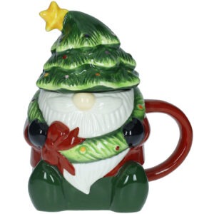 TAZZA GNOMO CAPPELLO ALBERO DOLOMITE