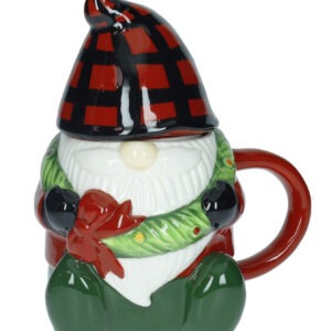 TAZZA GNOMO CAPPELLO RIGHE DOLOMITE