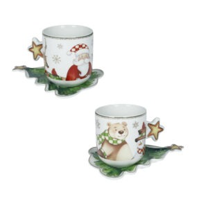 TAZZA RACCONTI SET 2 PZ NEW BONE CHINA