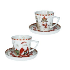 TAZZA THE' RACCONTI SET 2 PZ NEW BONE CHINA