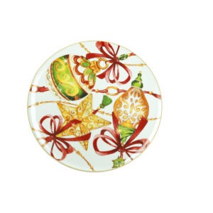 PIATTO PORTATA GIOCO DI LUCI PORCELLANA