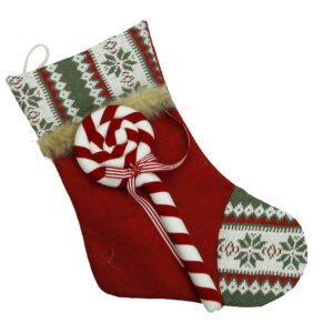 CALZA EPIFANIA LOLLIPOP POLIESTERE/TESSUTO NON TESSUTO