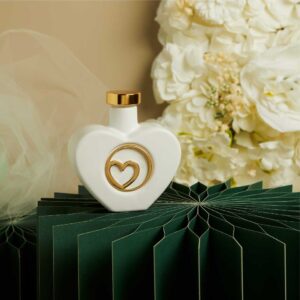 OLIERA CUORE CUORE ORO  9.5X4.5X9 CM