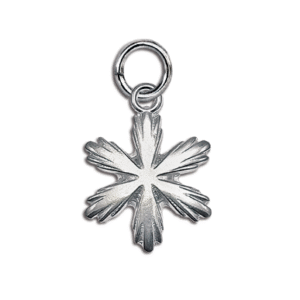 Ciondolo fiocco di neve