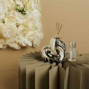 DIFFUSORE CUORE PICCOLO SILVER 8.4X4.7X8 CM