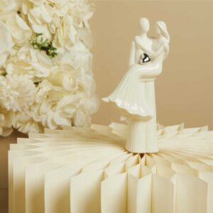 COPPIA SPOSI CUORE SILVER