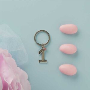 PORTACHIAVI PICCOLO SILVER NR.1 FEMMINA