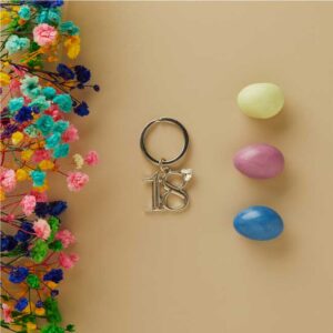 PORTACHIAVI PICCOLO SILVER  NR. 18