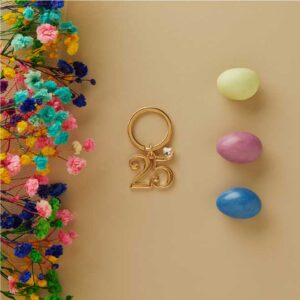 PORTACHIAVI PICCOLO ORO NR. 25