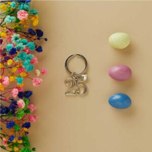 PORTACHIAVI PICCOLO SILVER NR. 25