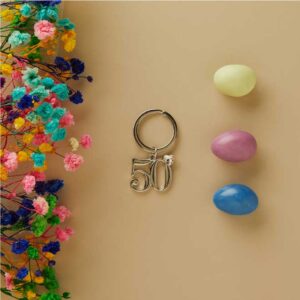 PORTACHIAVI PICCOLO SILVER  NR. 50