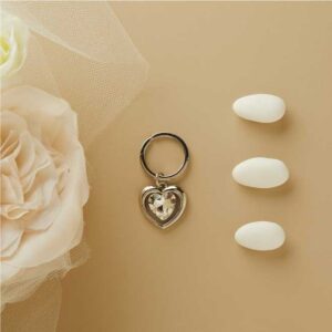 PORTACHIAVI PICCOLO SILVER CUORE