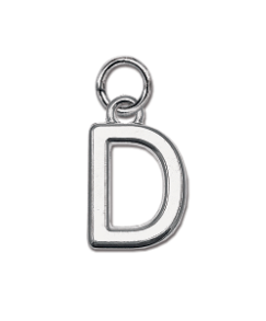 Ciondolo lettera D