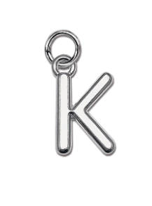 Ciondolo lettera K