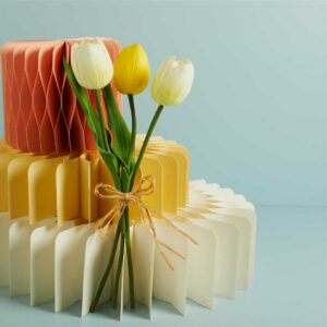 SET 3PZ TULIPANI GIALLI