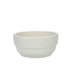 CIOTOLA BOLLE BIANCO CM 16x7,5 STONEWARE