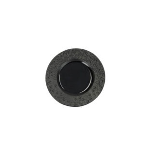 PIATTINO PANE&PASTRY BOLLE NERO CM 15 STONEWARE