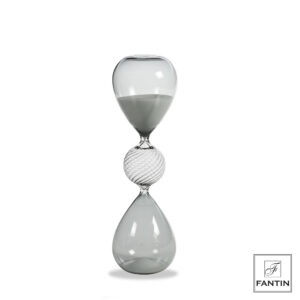CLESSIDRA GRIGIA SABBIA BIANCA CM. H22   10 MINUTI